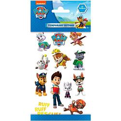 Foto van Nickelodeon neptattoos paw patrol junior papier 12 stuks