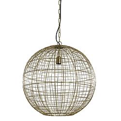 Foto van Light & living mirana hanglamp goud