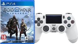 Foto van God of war ragnarok standard edition ps4 + dualshock wit