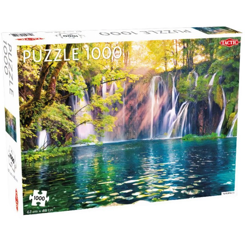 Foto van Tactic legpuzzel plitvice meren 67 x 48 cm 1000 stukjes