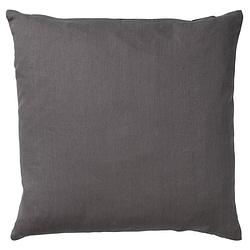 Foto van Dutch decor james - kussenhoes van katoen charcoal gray 45x45 cm - grijs - grijs