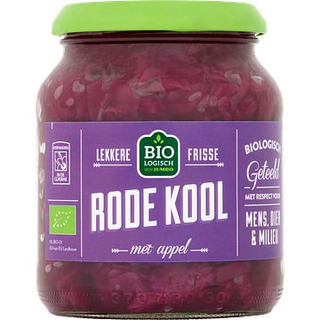 Foto van Jumbo rode kool met appel biologisch 340g