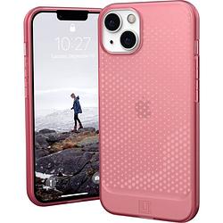 Foto van Urban armor gear lucent case backcover apple iphone 13 roze, transparant