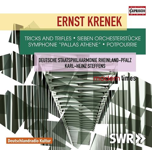 Foto van Krenek: tricks and trifles - seven orchestral pieces - cd (0845221053790)