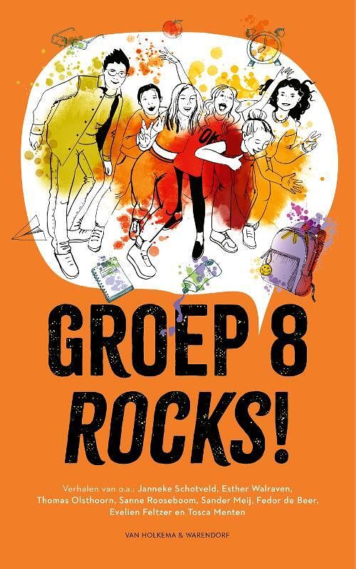 Foto van Groep 8 rocks! - diverse - hardcover (9789000387632)