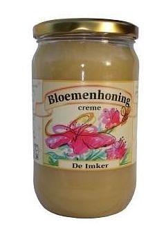 Foto van Imker bloemenhoning creme