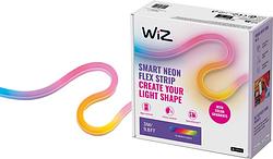 Foto van Wiz neon lightstrip voor binnen - gekleurd en wit licht - 3m