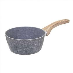Foto van Steelpan/sauspan - alle kookplaten geschikt - grijs - dia 21 cm - steelpannen