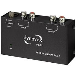 Foto van Dynavox tc20 phono voorversterker zwart