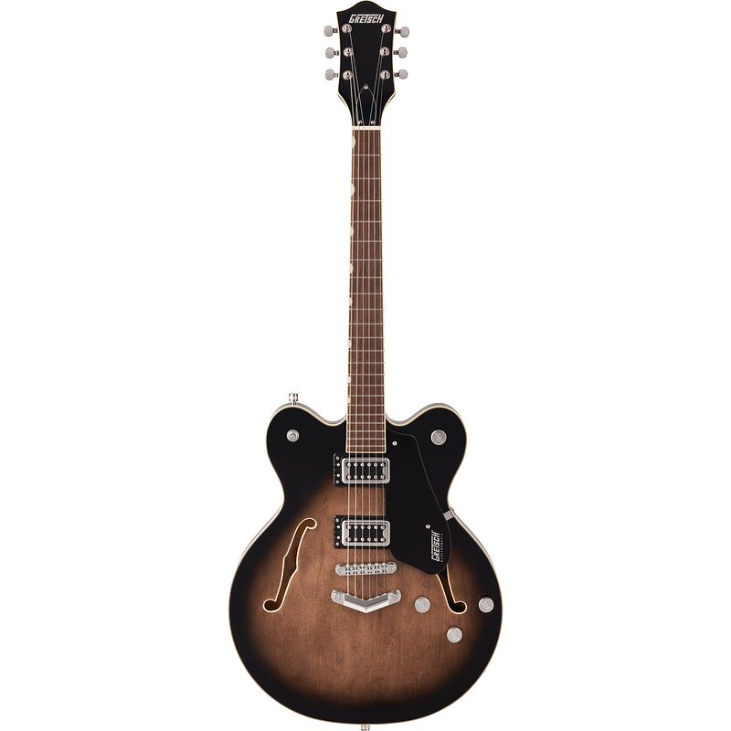 Foto van Gretsch g5622 electromatic centerblock dc bristol fog semi-akoestische gitaar