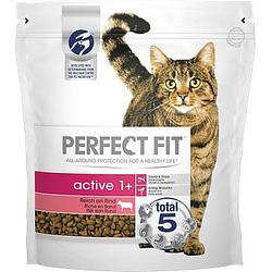 Foto van Perfect fit active 1+ adult brokjes rund kattenvoer 1, 4kg bij jumbo