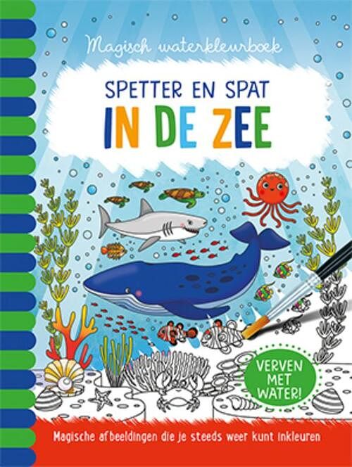 Foto van Magisch waterkleurboek in de zee - hardcover (9789463546836)