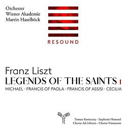 Foto van Liszt: liszt legends of the saints vol. 1 - cd (5051083181303)