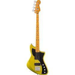 Foto van Fender american ultra ii meteora bass mn solar flare elektrische basgitaar met koffer