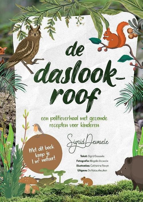 Foto van De daslookroof - sigrid dewaele - hardcover (9789464519297)