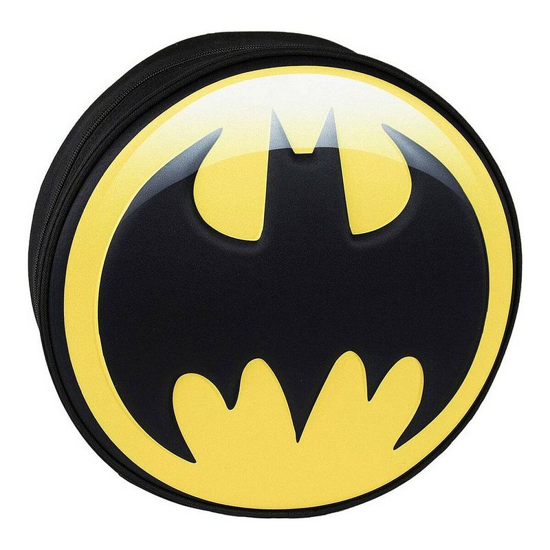 Foto van 3d-schoolrugzak batman geel (9 x 30 x 30 cm)