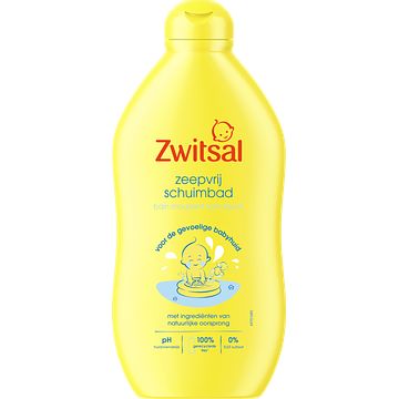 Foto van Zwitsal zeepvrij schuimbad baby 400ml bij jumbo