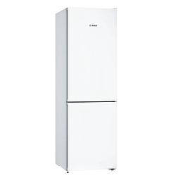 Foto van Bosch kgn36vwed gecombineerde vrijstaande koelkast 324l (237l + 87l) - wit
