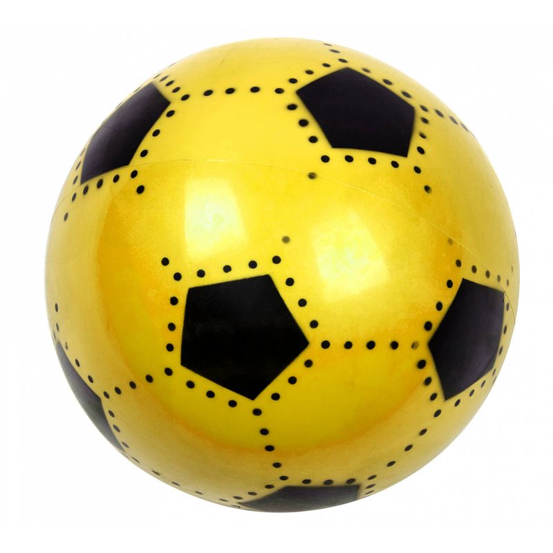 Foto van Lg-imports voetbal soft junior 16 cm geel