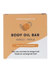 Foto van Body oil bar mango en papaja