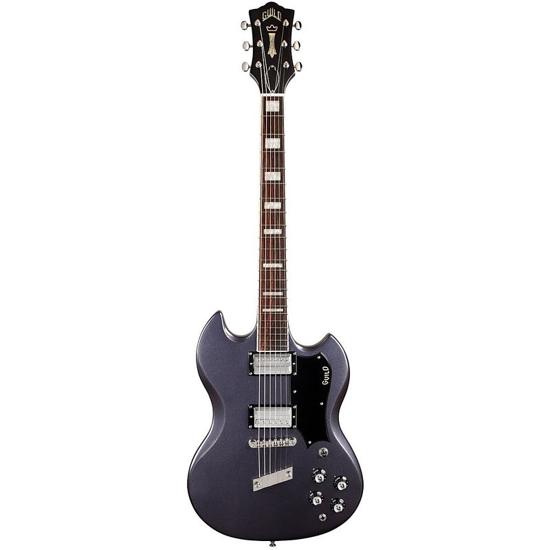 Foto van Guild newark st. collection polara deluxe canyon dusk elektrische gitaar