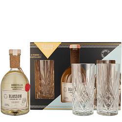 Foto van Blossom grand reserva + glazen 70cl gin