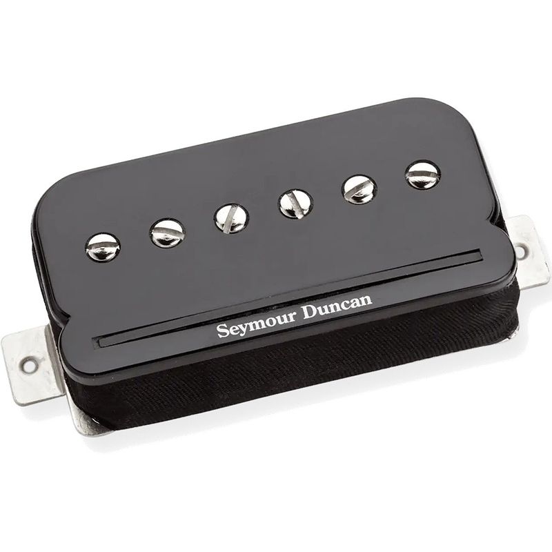 Foto van Seymour duncan shpr-1b p-rail humbucker bridge black gitaarelement