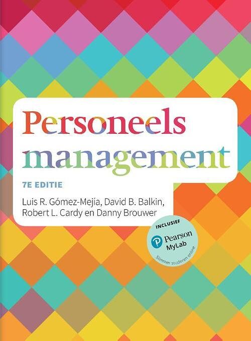 Foto van Personeelsmanagement - david balkin, luis r. gomez-mejia, robert l. cardy - paperback (9789043032544)