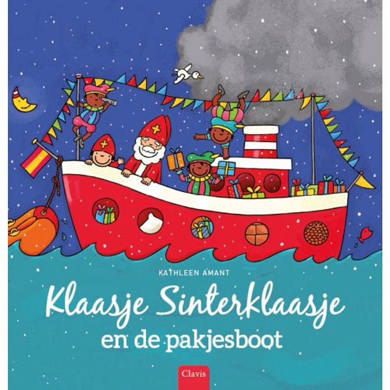 Foto van Klaasje sinterklaasje en de pakjesboot