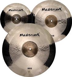 Foto van Masterwork iris cymbal set bekkenset 14-16-20