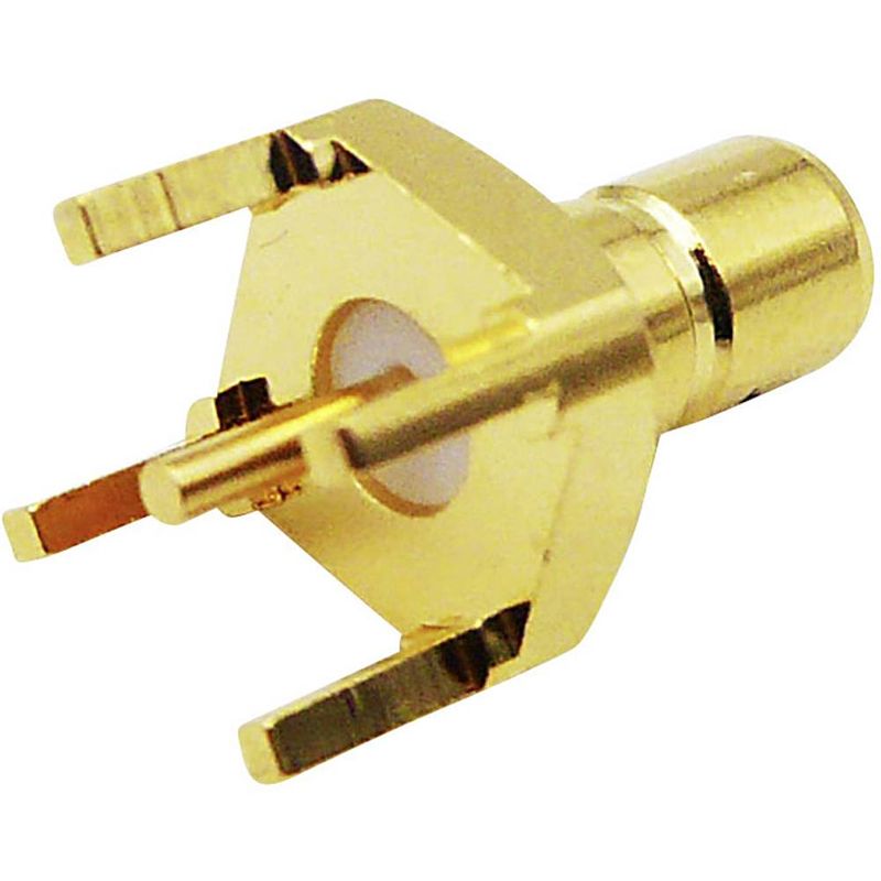 Foto van Tru components smb-connector bus, inbouw verticaal 50 ω 1 stuk(s)