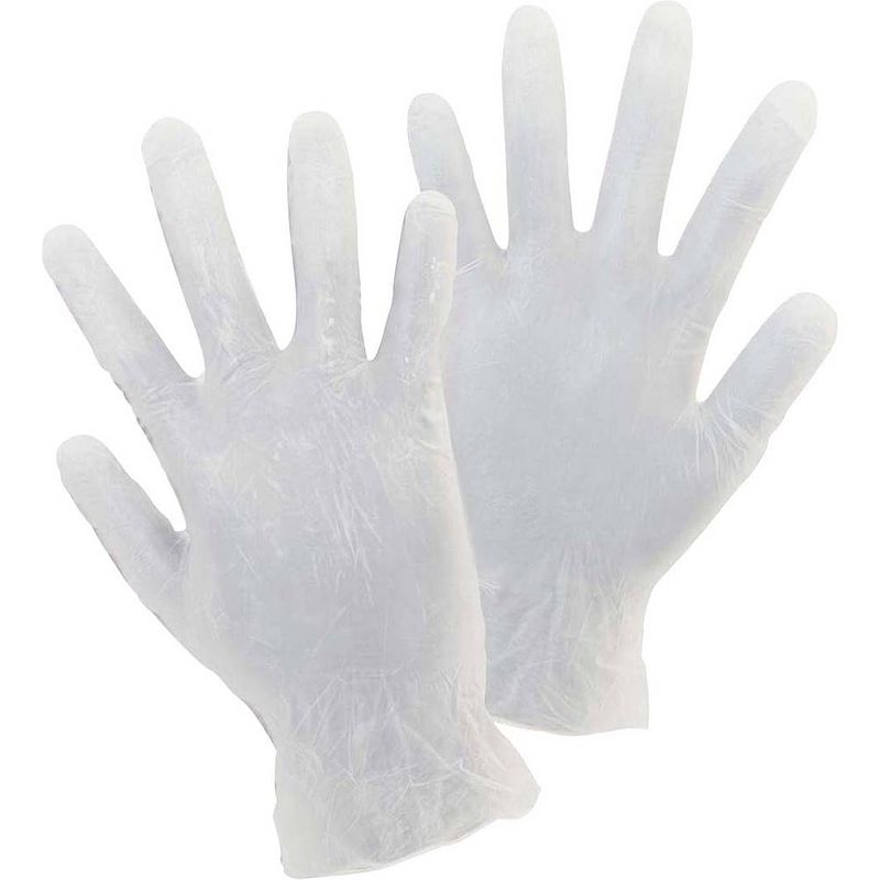 Foto van L+d cleango 14698-8 100 stuk(s) latex wegwerphandschoen maat (handschoen): 8, m en 455