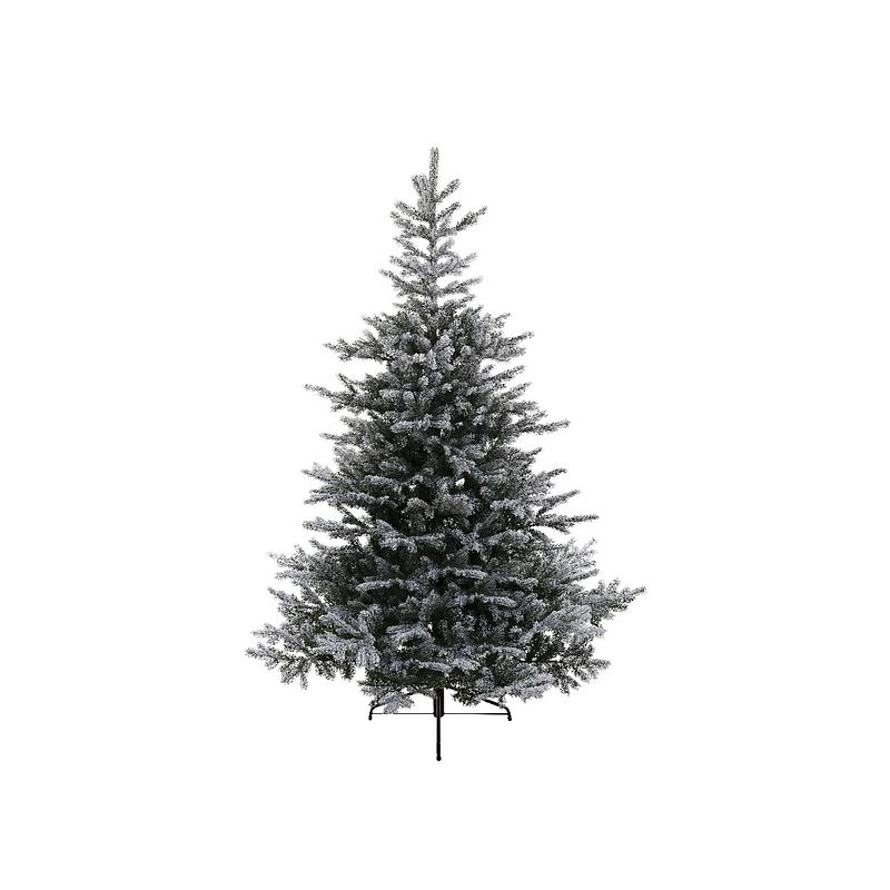 Foto van Everlands - kunstkerstboom snowy grandis fir hinged tree dia 132 cm hoogte 180 cm