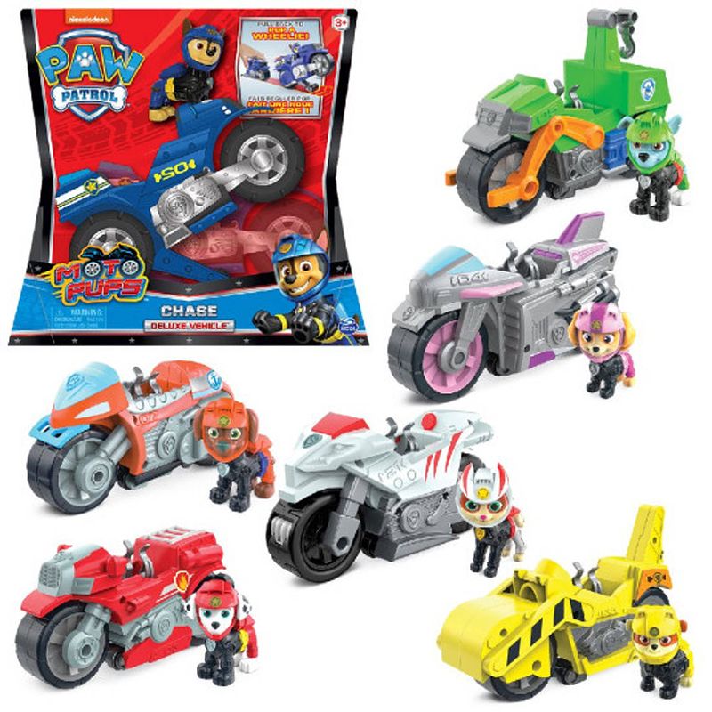 Foto van Paw patrol moto pups - deluxe vehicles - voertuigen - prijs per stuk