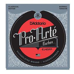 Foto van D'saddario ej45ff pro arte carbon snarenset voor klassieke gitaar