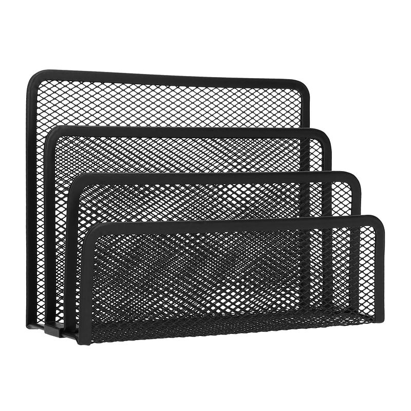 Foto van Quvio bureau organizer mesh - metaal - zwart