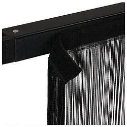 Foto van Wentex string curtain 4x3m zwart pipe & drape