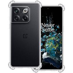 Foto van Basey oneplus 10t hoesje shock proof case transparant hoes - oneplus 10t hoes cover shockproof transparant