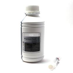 Foto van Inktmedia® - geschikt canon navul inkt grijs grey 1000ml