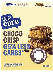 Foto van Wecare low carb choco crisp bars