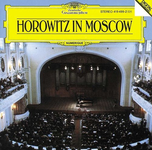 Foto van Vladimir horowitz - horowitz in moscow - cd (0028941949929)