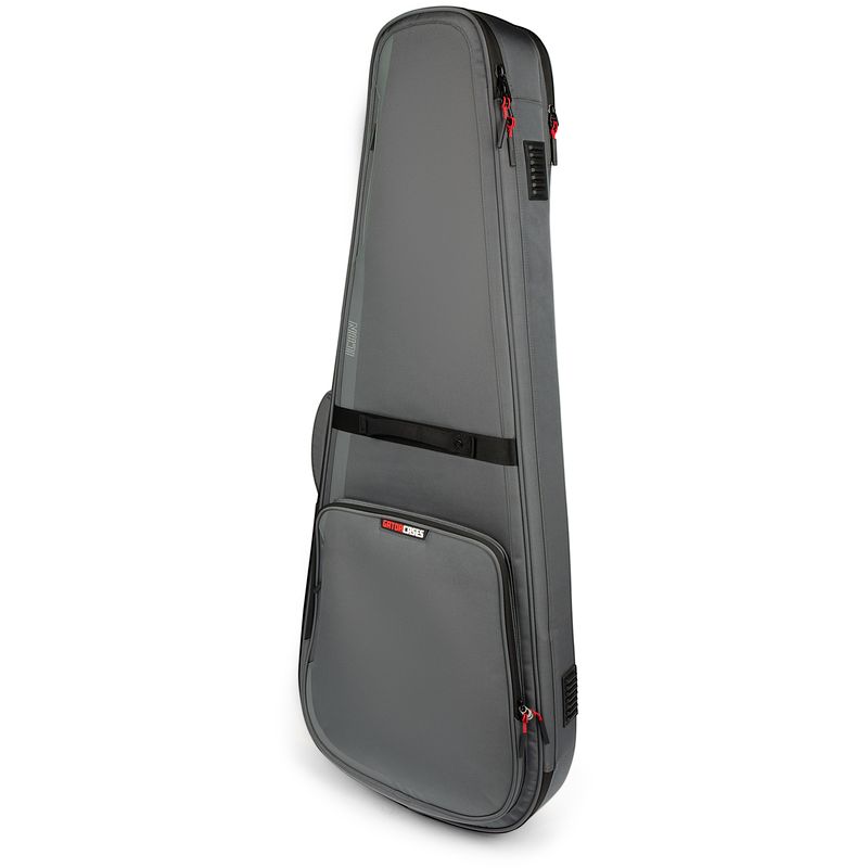 Foto van Gator cases g-icon335-gry icon serie softcase voor gitaar type 335 - grijs