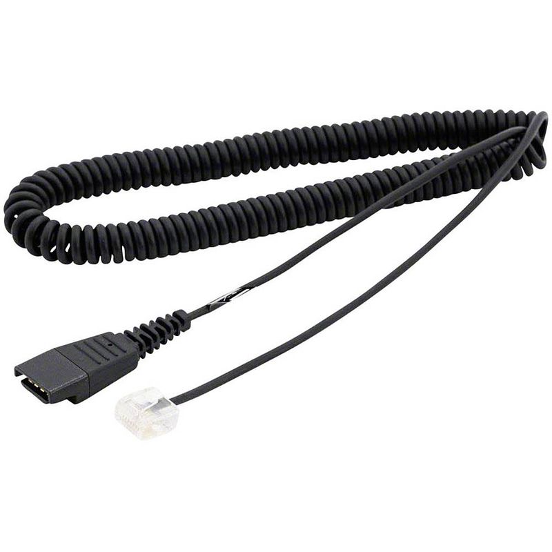 Foto van Gn audio telefoonheadset kabel zwart