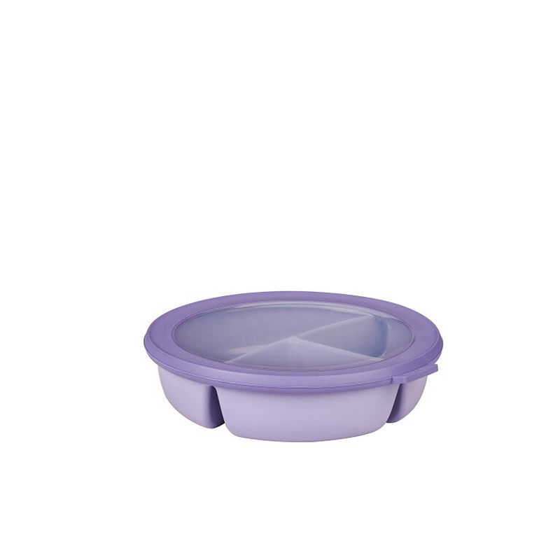 Foto van Mepal - cirqula bento bowl (250+250+500 ml) - vivid lilac