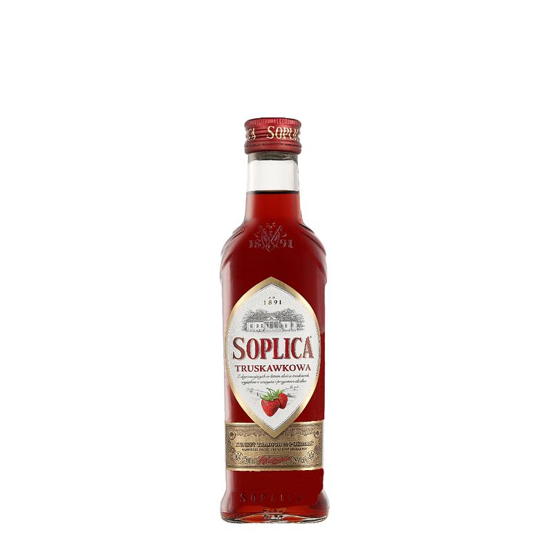 Foto van Soplica truskawkowa 'saardbei's 0.2 liter wodka