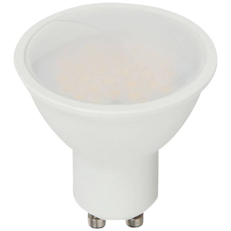 Foto van V-tac 21202 led-lamp energielabel f (a - g) gu10 reflector 4.50 w daglichtwit (ø x h) 50 mm x 56.5 mm 1 stuk(s)