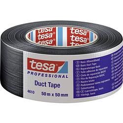 Foto van Tesa 04610-00004-00 textieltape tesa professional zwart (l x b) 50 m x 50 mm 1 stuk(s)
