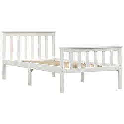 Foto van The living store bed frame - modern massief grenenhout - 100 x 200 cm