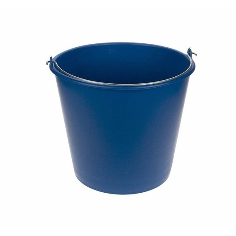 Foto van Plastic emmer blauw 12l