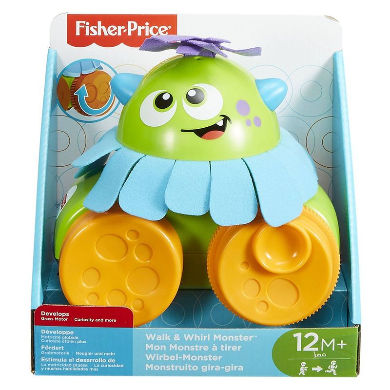 Foto van Fisher-price monster trekspeeltje